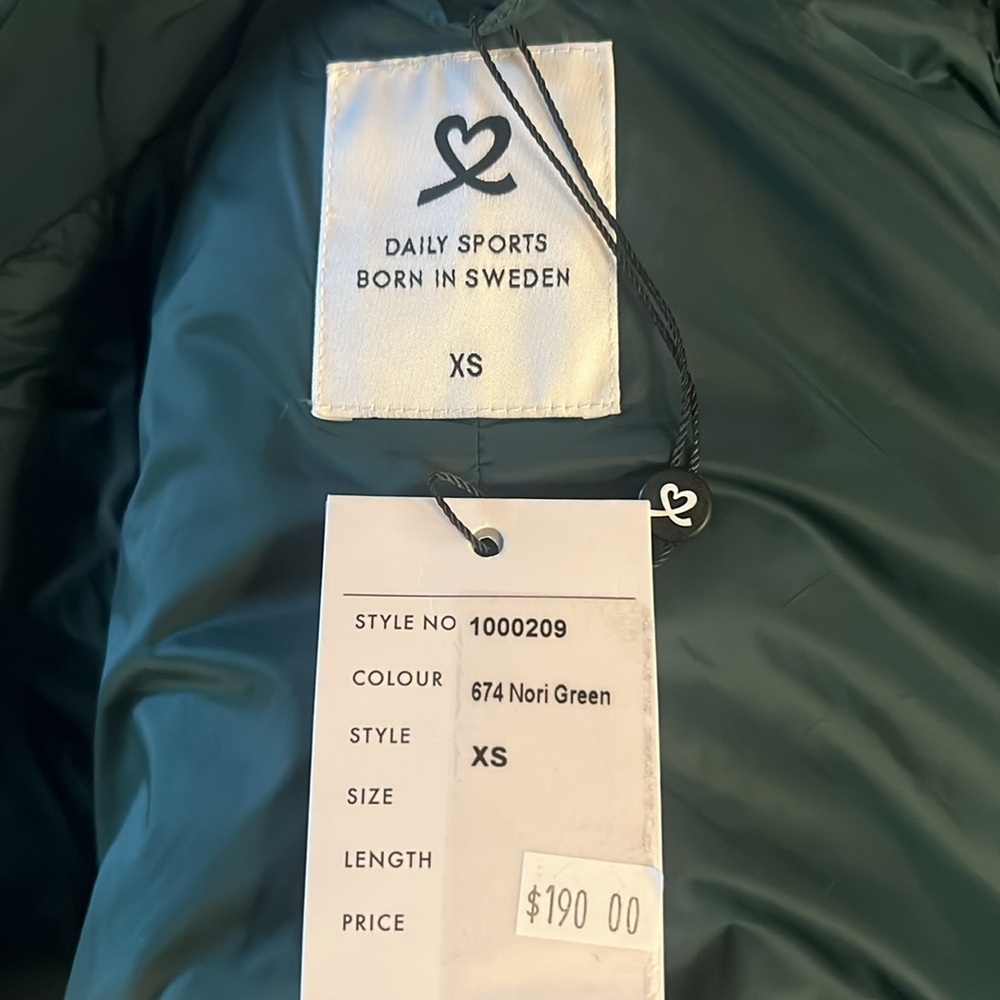 ๐ Daily Sports DS Bonnie Nori Green Padded Vest - Picture 17 of 17